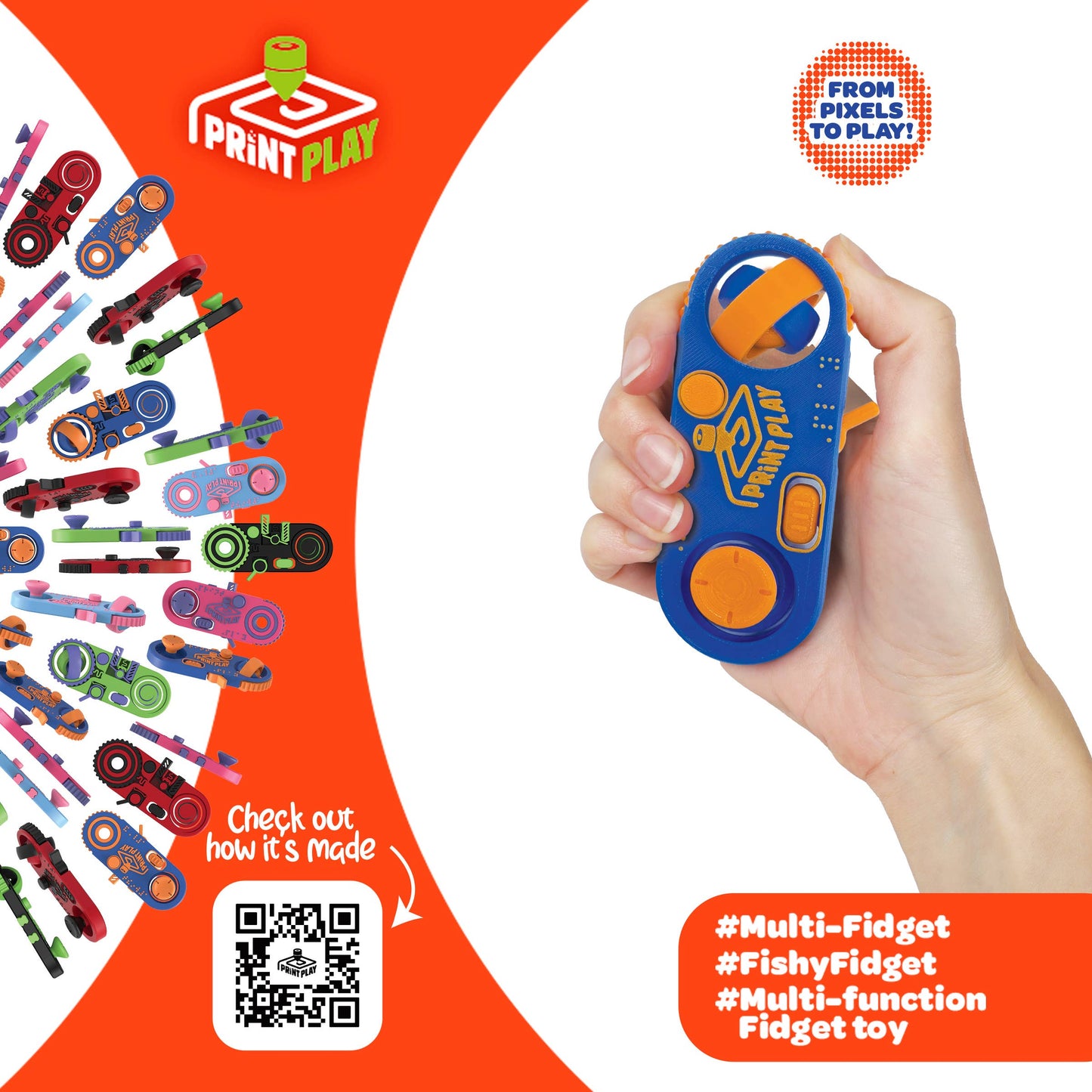7-in-1 Kids Fidget Toy Blindbag