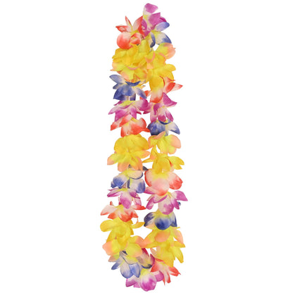 Sunrise Hawaiian Lei, 40", multi-color