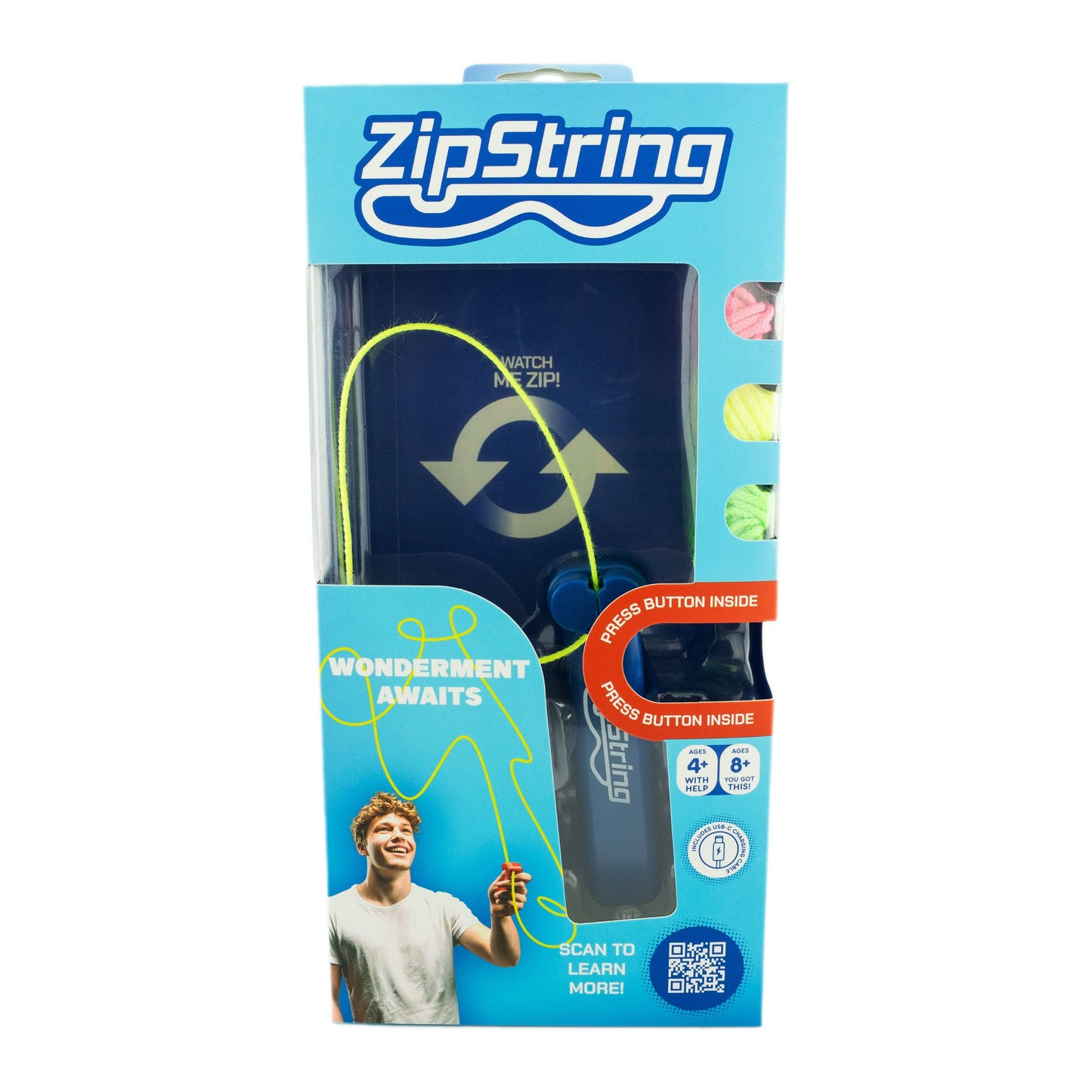 The Original ZipString Try Me Box: Rock'it Red