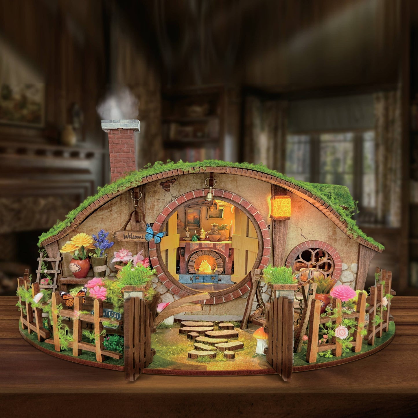 DIY Miniature House Kit: Fern Hollow