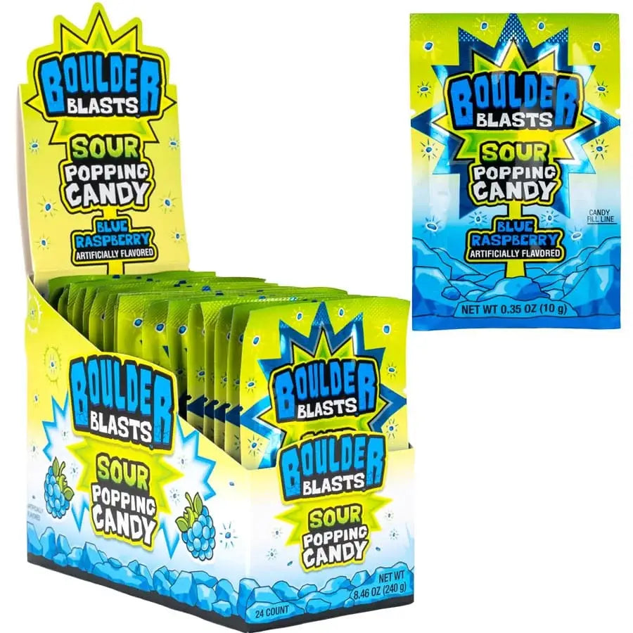 BLUE RASPBERRY POPPING CANDY