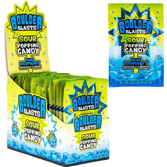 BLUE RASPBERRY POPPING CANDY