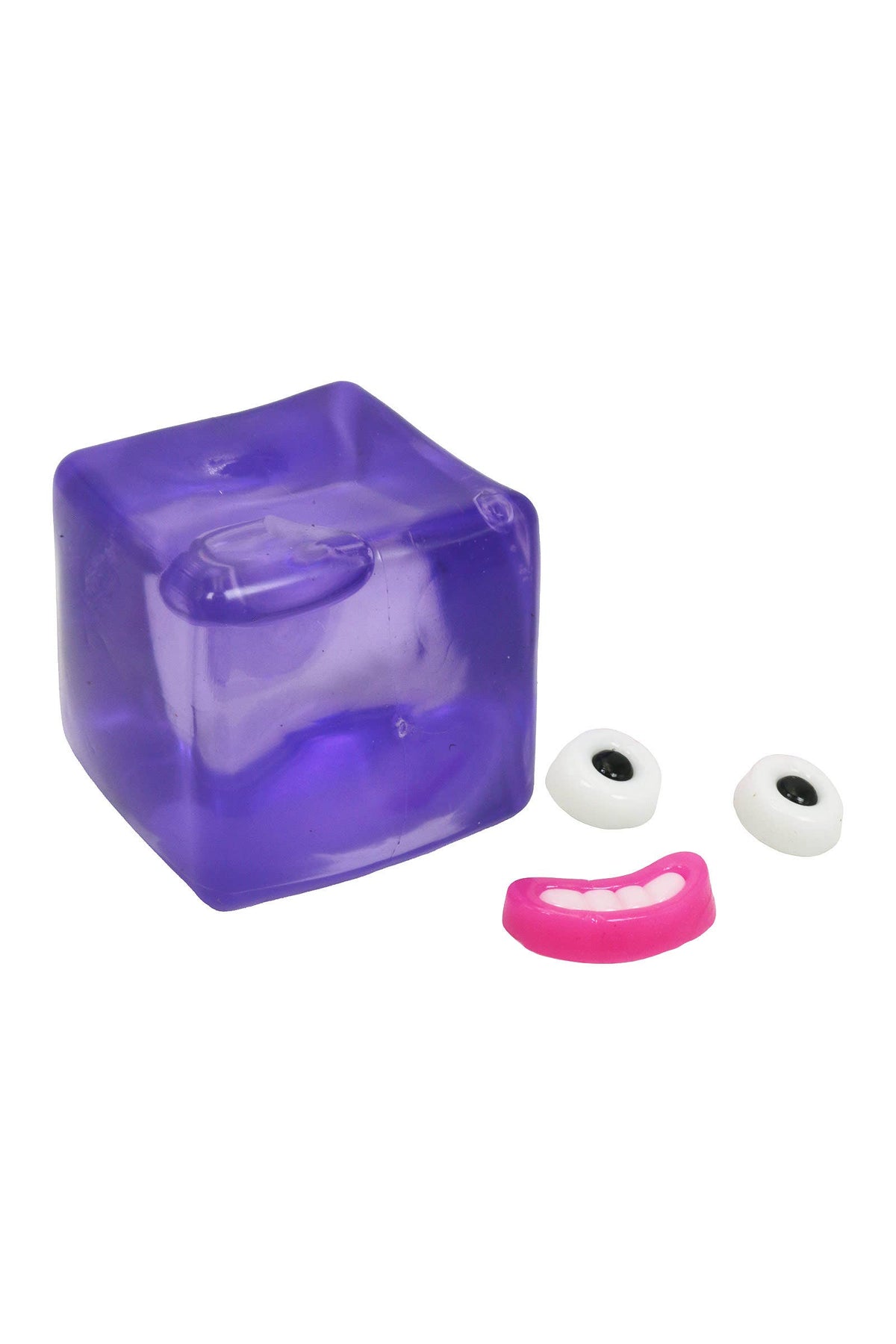 Emoticon Face Clear Cube Maltos Squishy