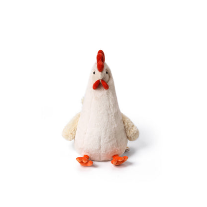 McHugs Marshmallow Chicken Farm Stuffed Animal 25cm