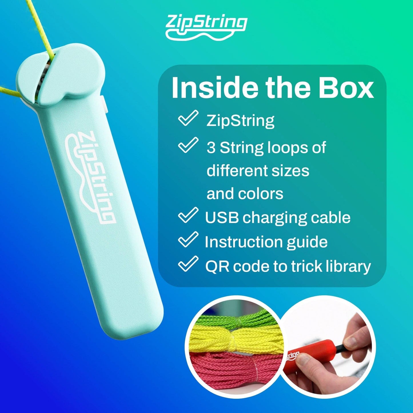 The Original ZipString Try Me Box: Rock'it Red