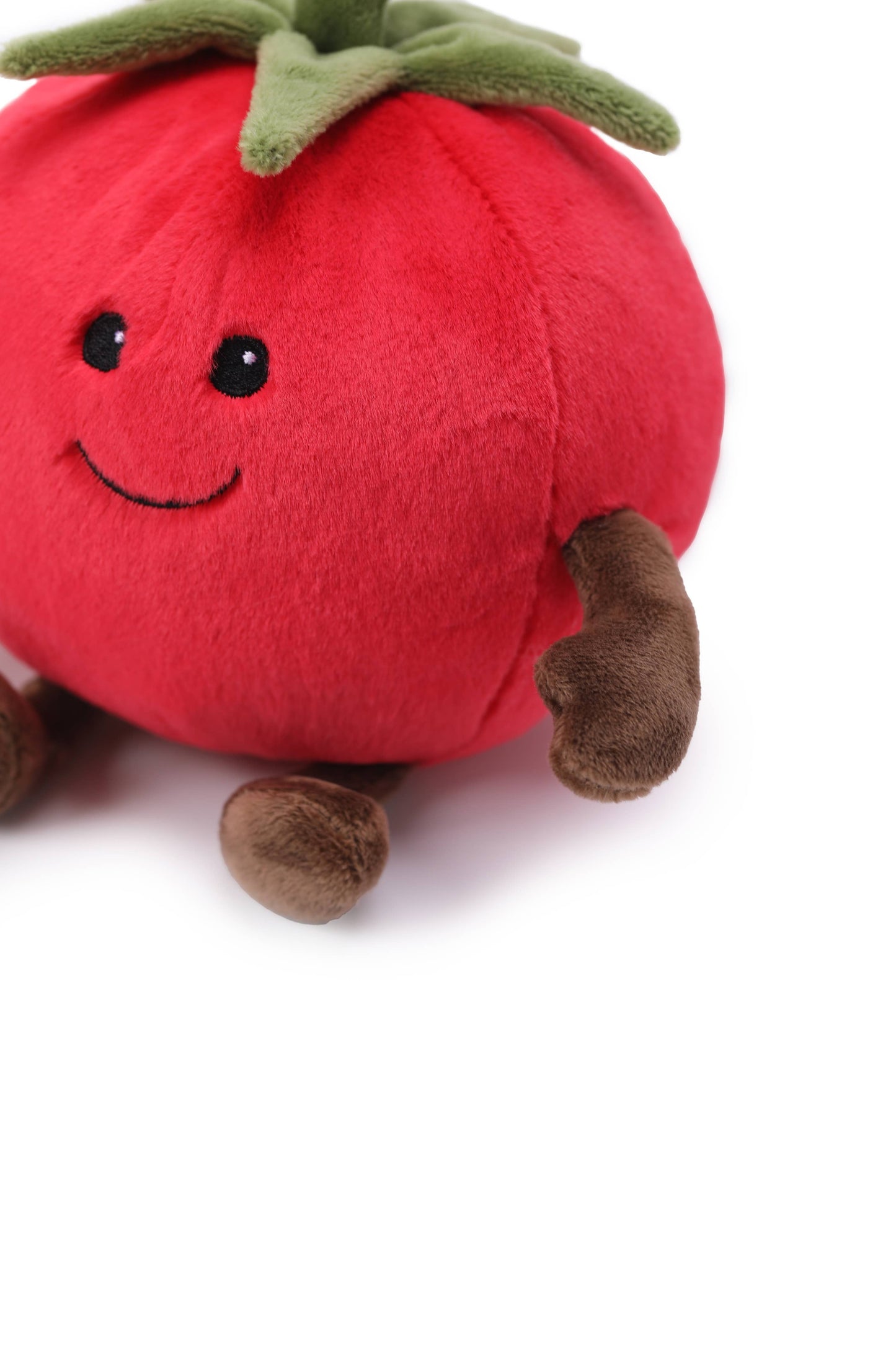 McHugs Shy Tomato Fruit Stuffed Animal 18cm