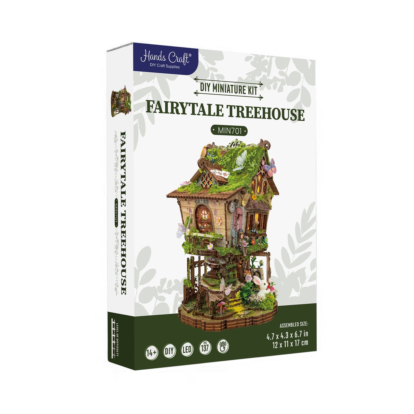 DIY Miniature House Kit: Fairytale Treehouse
