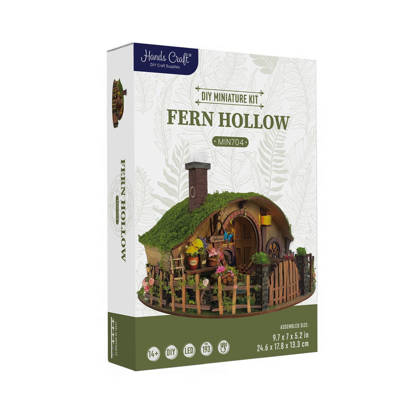 DIY Miniature House Kit: Fern Hollow