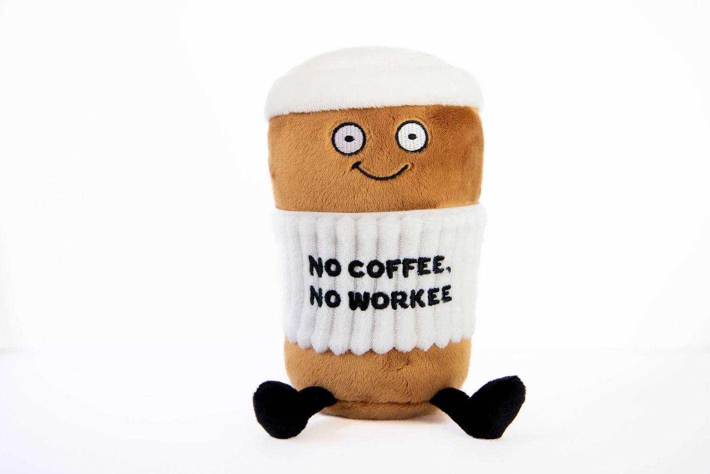 Plush Coffee - No Coffee No Workee Coffee Plush