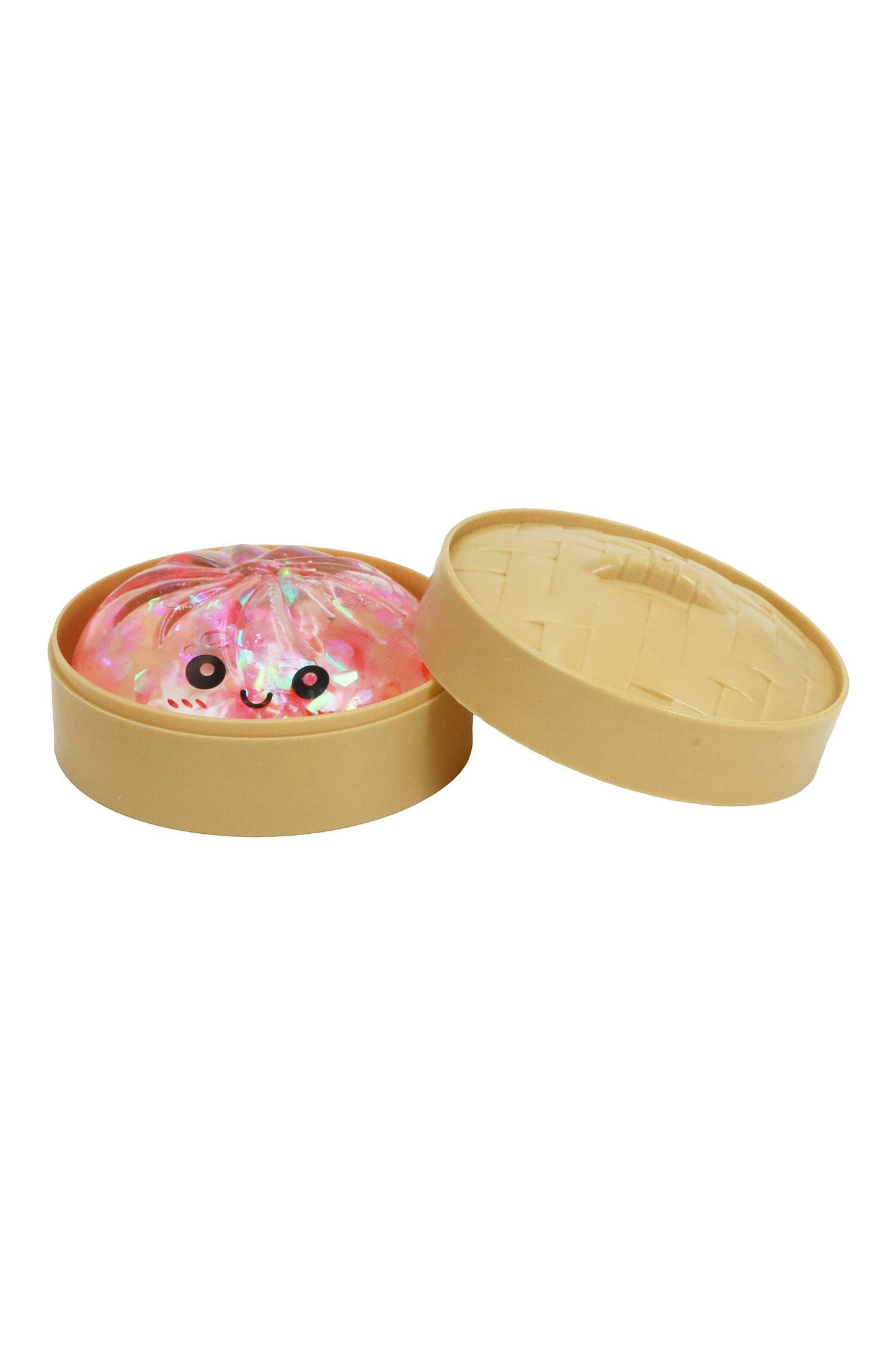 Flake Glitter Maltose Putty Bao Bun Dumpling Squishy Toy