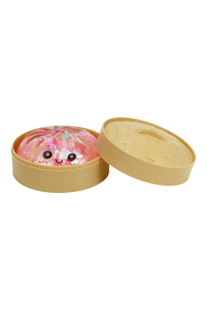 Flake Glitter Maltose Putty Bao Bun Dumpling Squishy Toy