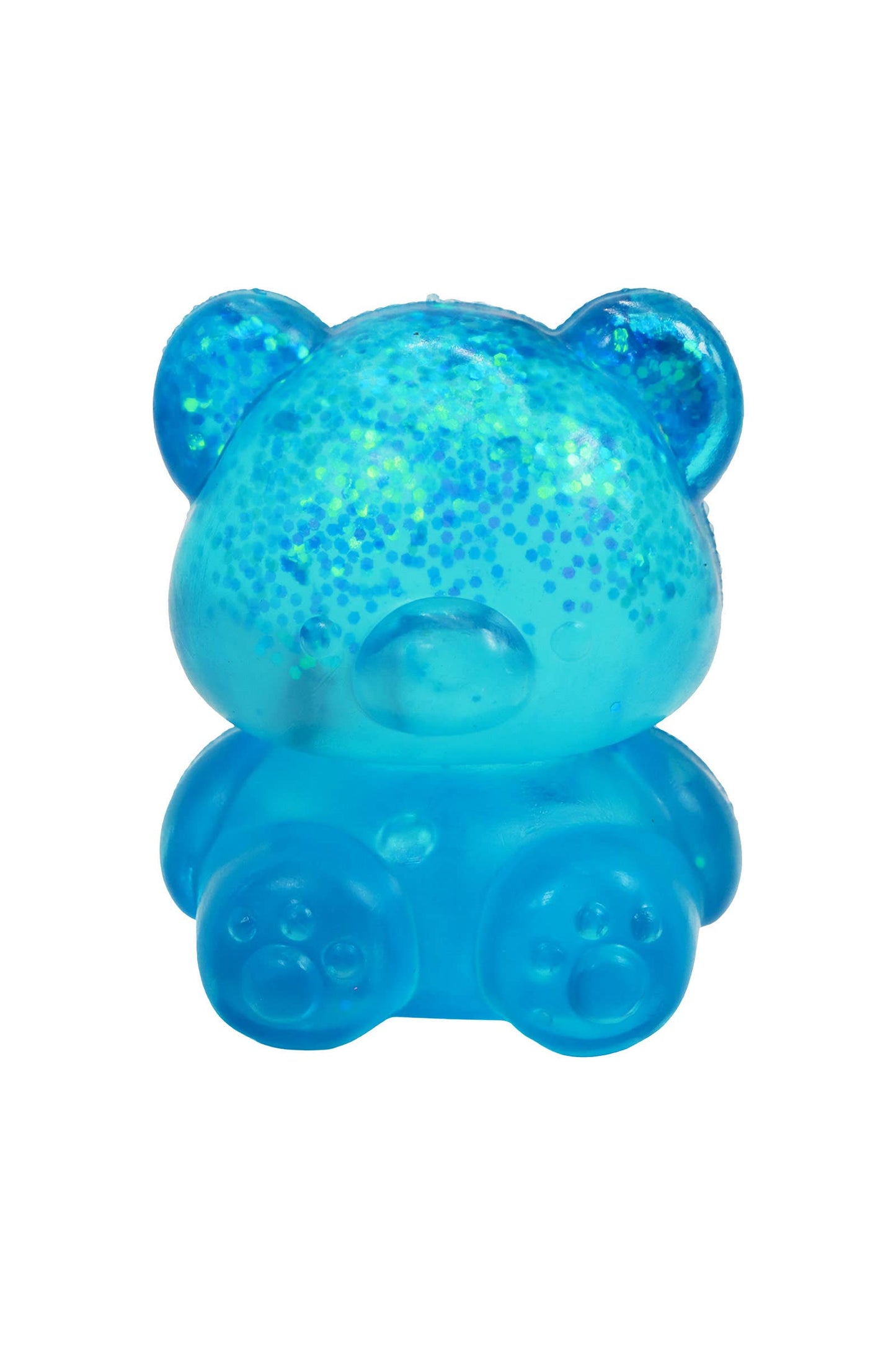 Cute Jelly Bear Glittery Maltose Putty Filled Squishy: ASSORTED / ONE SIZE