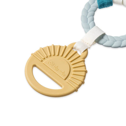 Bitzy Busy Ring™ Teething Activity Toy: High Contrast