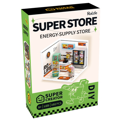 DIY Miniature House Kit: Energy Supply Store