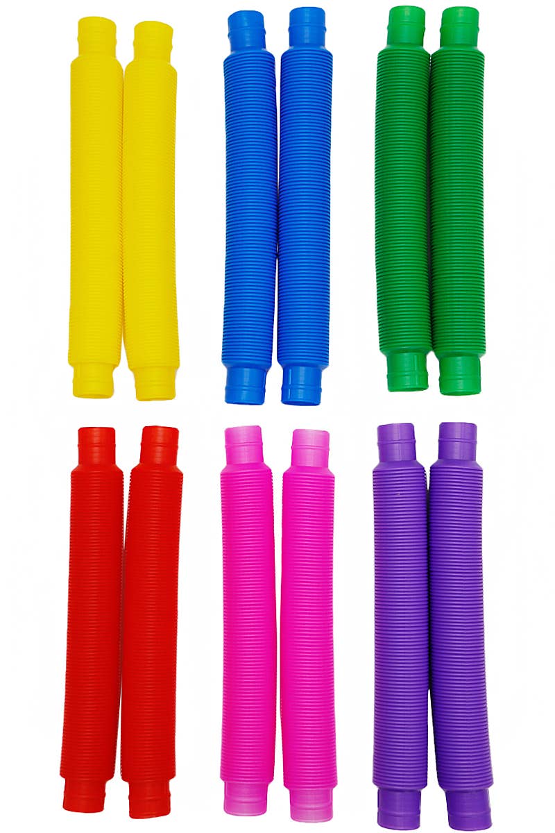 Large Pop Snap Stretch Accordion Tube