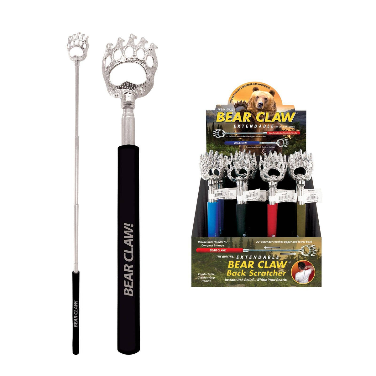 The Claw! Extendable Back Scratcher