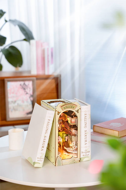 DIY Book Nook Kit: Falling Sakura