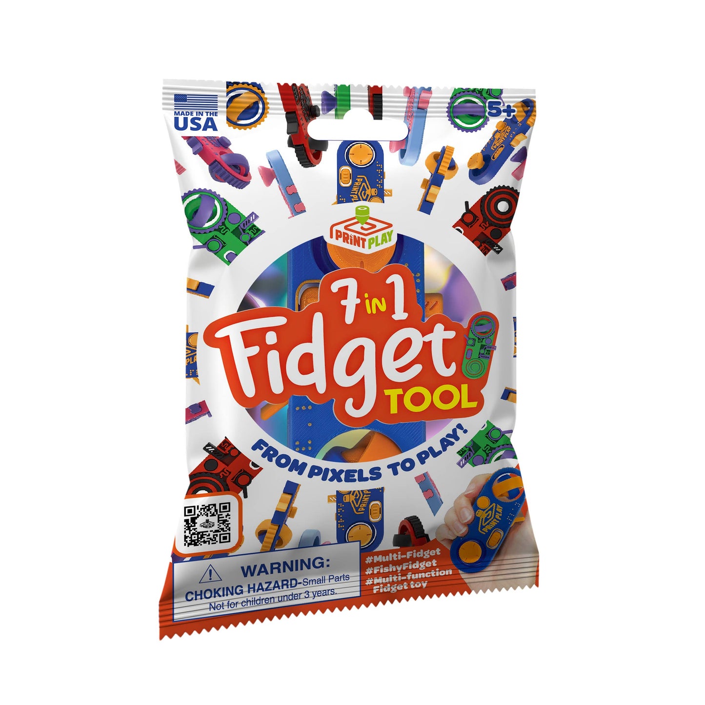 7-in-1 Kids Fidget Toy Blindbag