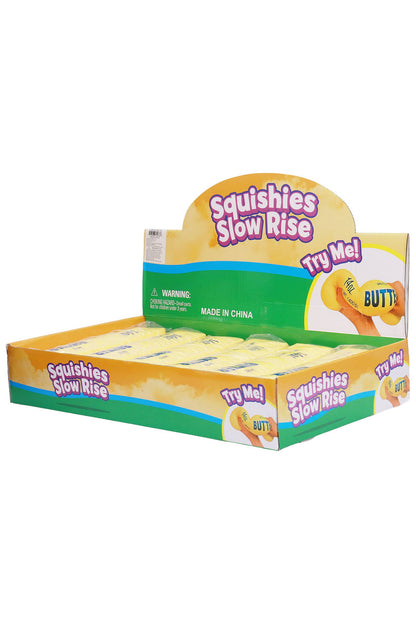 Jumbo Butter Stick Scented Fluffy Slime Squishy - 9 Inch: YELLOW / ONE SIZE