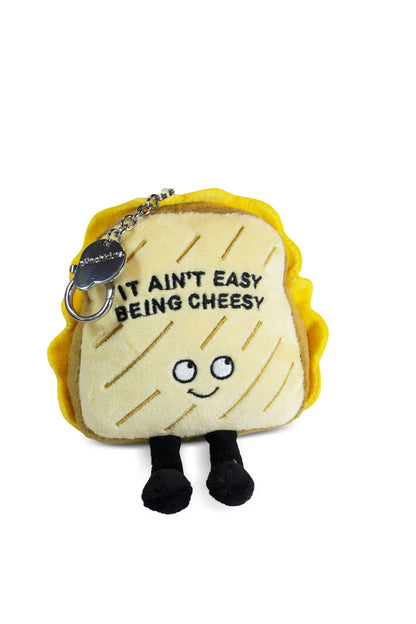 Grilled Cheese Sandwich Plush Bag Charm It Ain'T Easy Toy