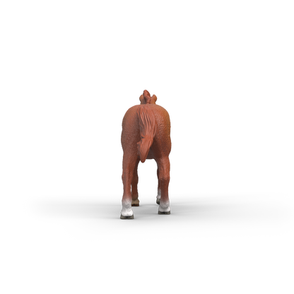 English Thorougbred Stallion Animal Toy Figurine