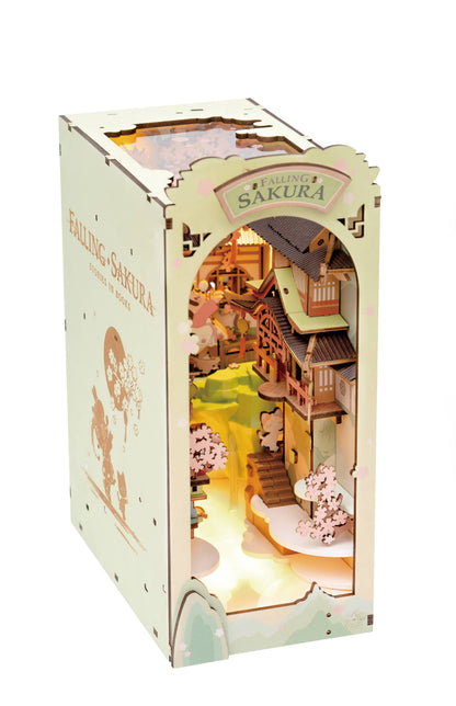 DIY Book Nook Kit: Falling Sakura