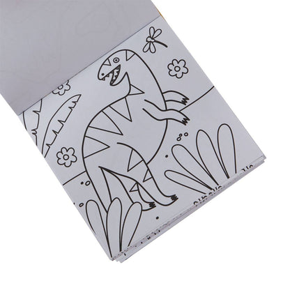 Carry-Along: Coloring Book Set - Dinoland (10 PC Set)