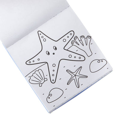 Carry-Along: Coloring Book Set - Sea Life (10 PC Set)