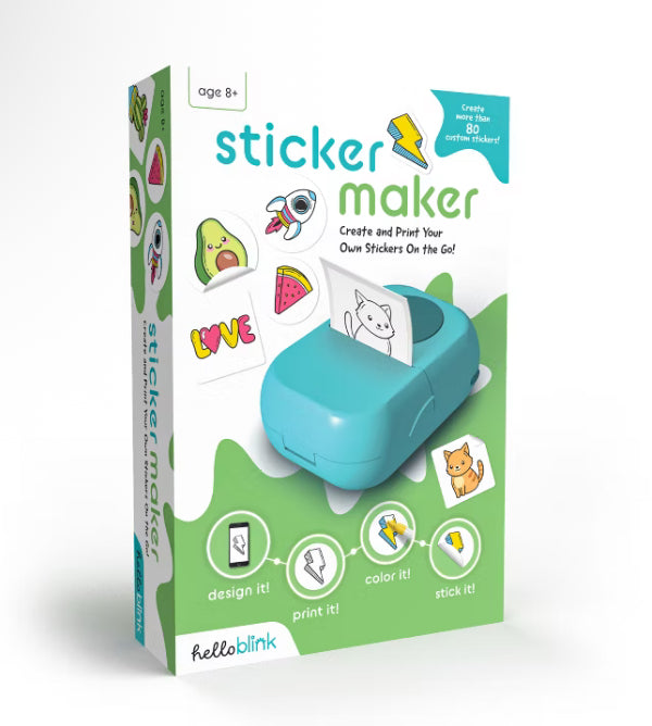 Hello Blink Sticker Maker