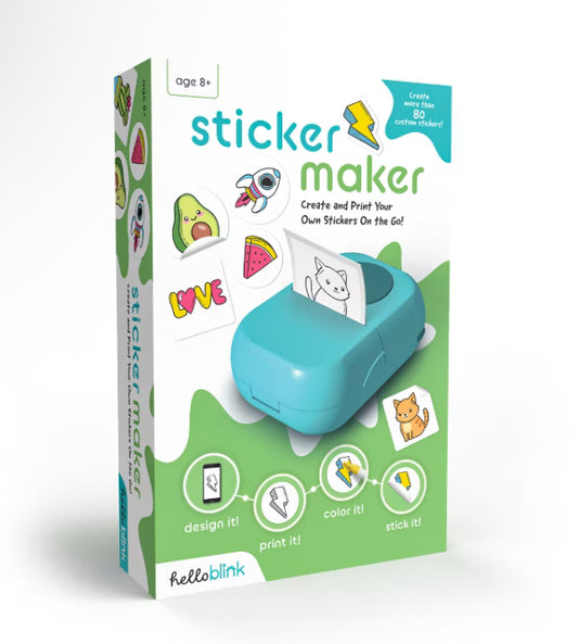 Hello Blink Sticker Maker