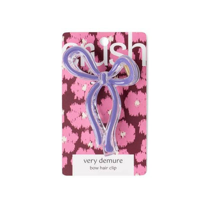 Crush Very Demure Bow Hair Clip