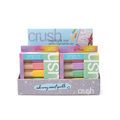 Crush Highlight Reel Glitter Highlighter Set