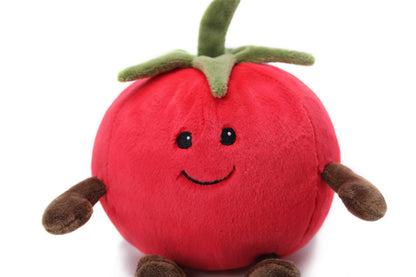 McHugs Shy Tomato Fruit Stuffed Animal 18cm