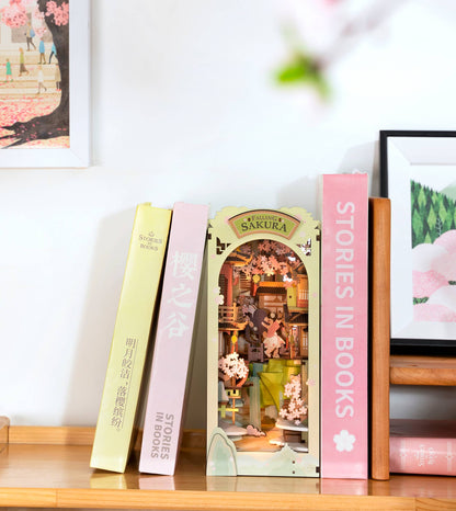 DIY Book Nook Kit: Falling Sakura