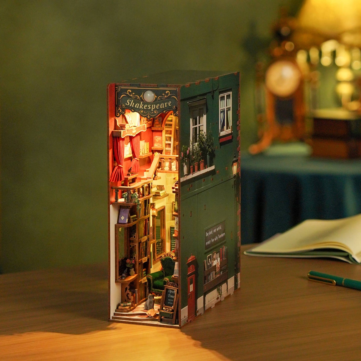 DIY Book Nook Kit: Left Bank Bookstore