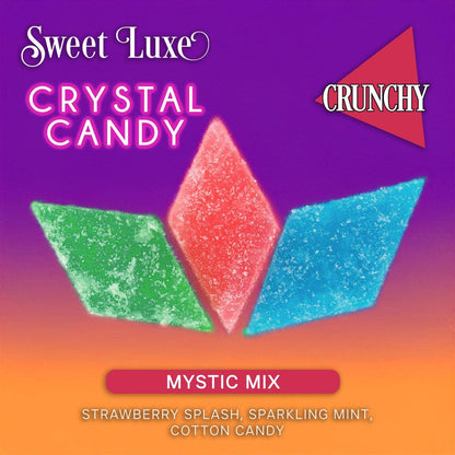 Sweet Luxe™ NEW Extra Crunchy Crystal Candy - Mystic Flavor Mix