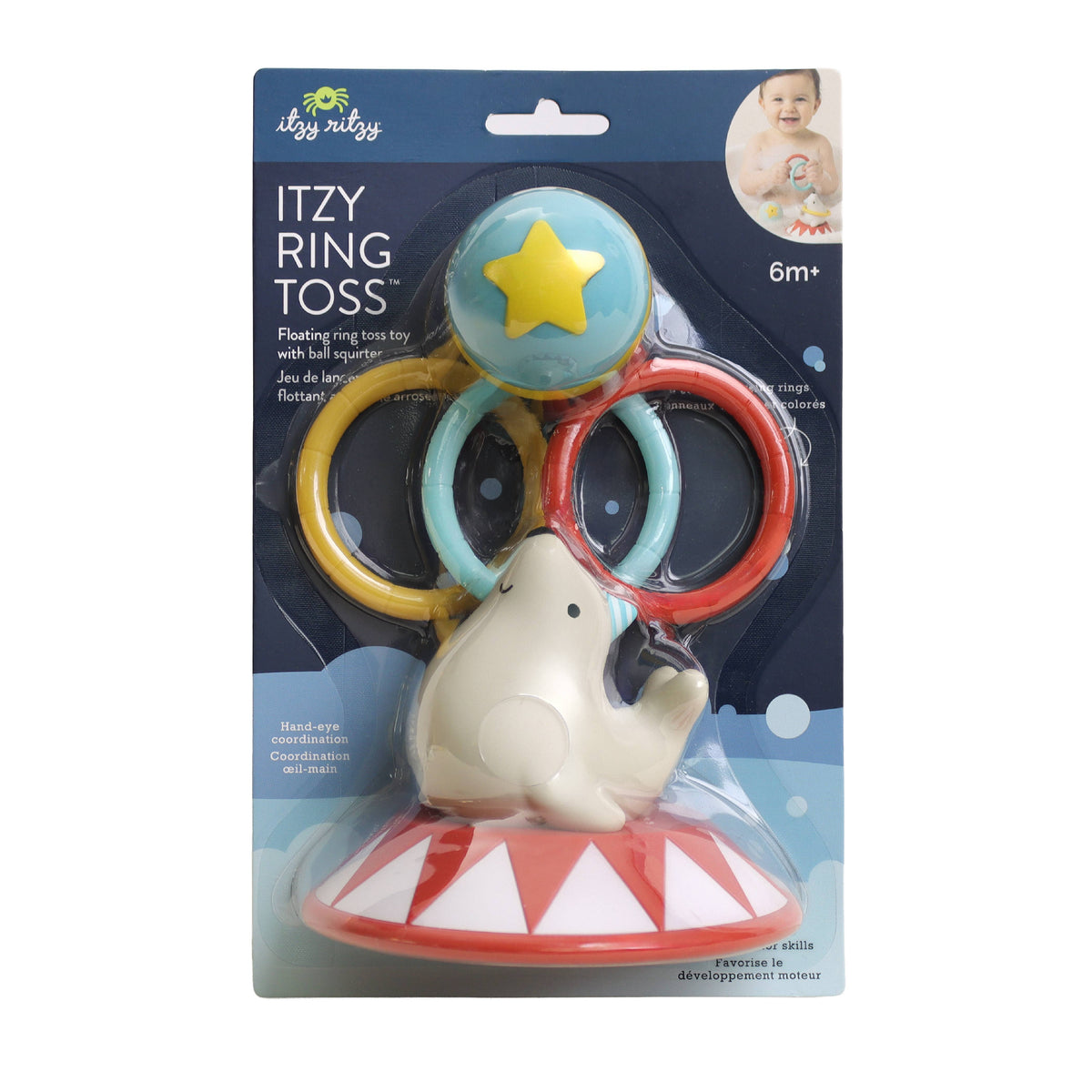 Itzy Ring Toss™ Circus - Bath & Water Toy