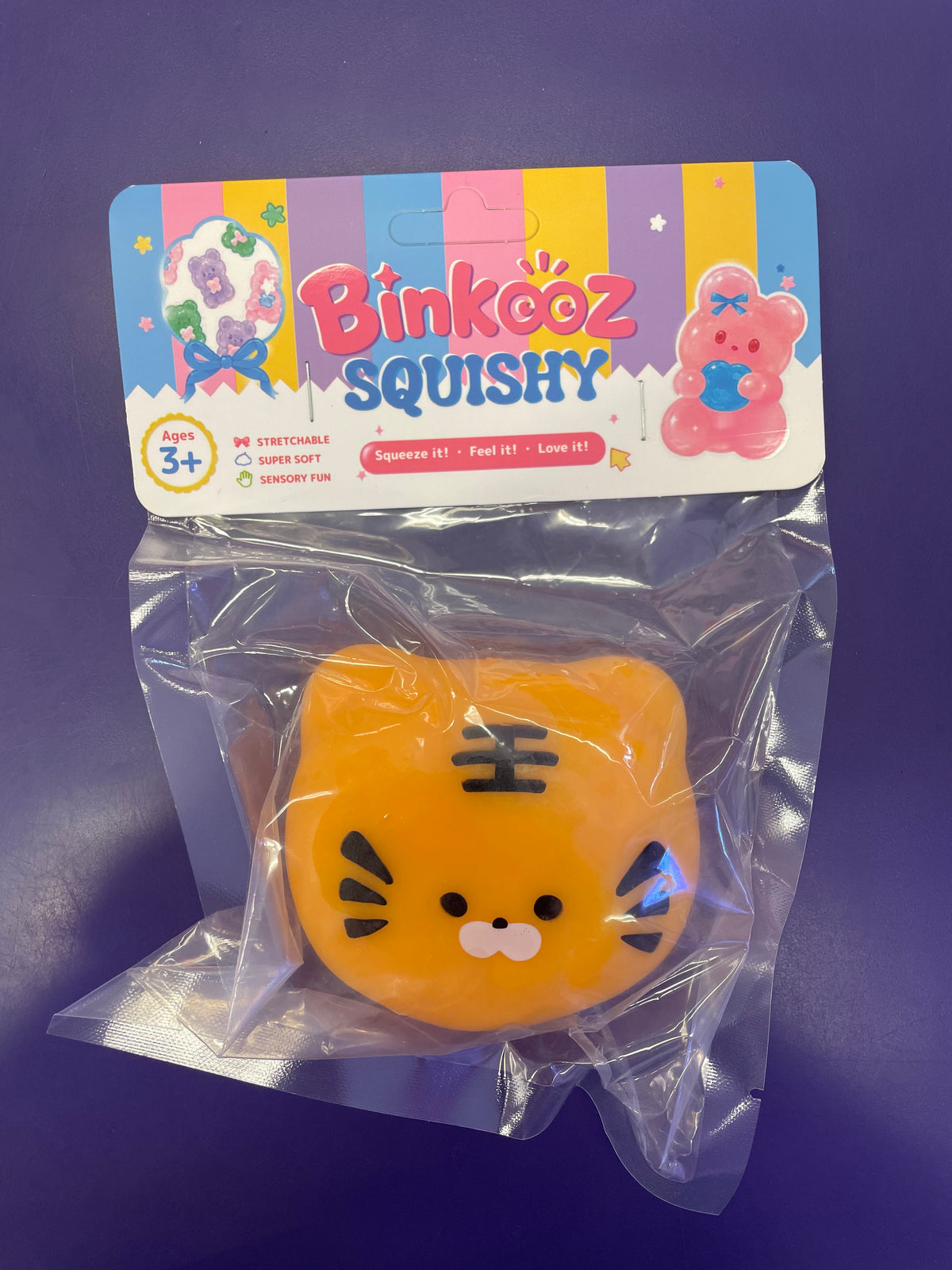 Cute Tiger Block Squishy