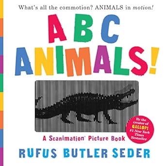 ABC Animals! A Scanimation Book