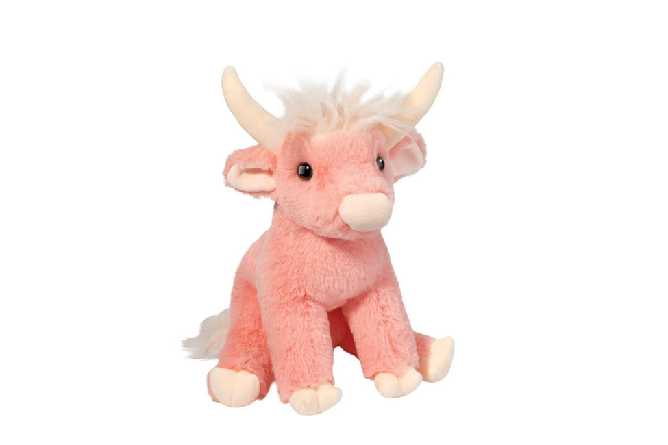 Candie Pink Highland Cow-1