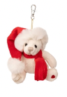 Bernard Bag Charm - White