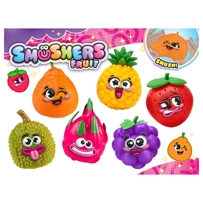 Smushers Juicy Crew Fruit by ORB Toys