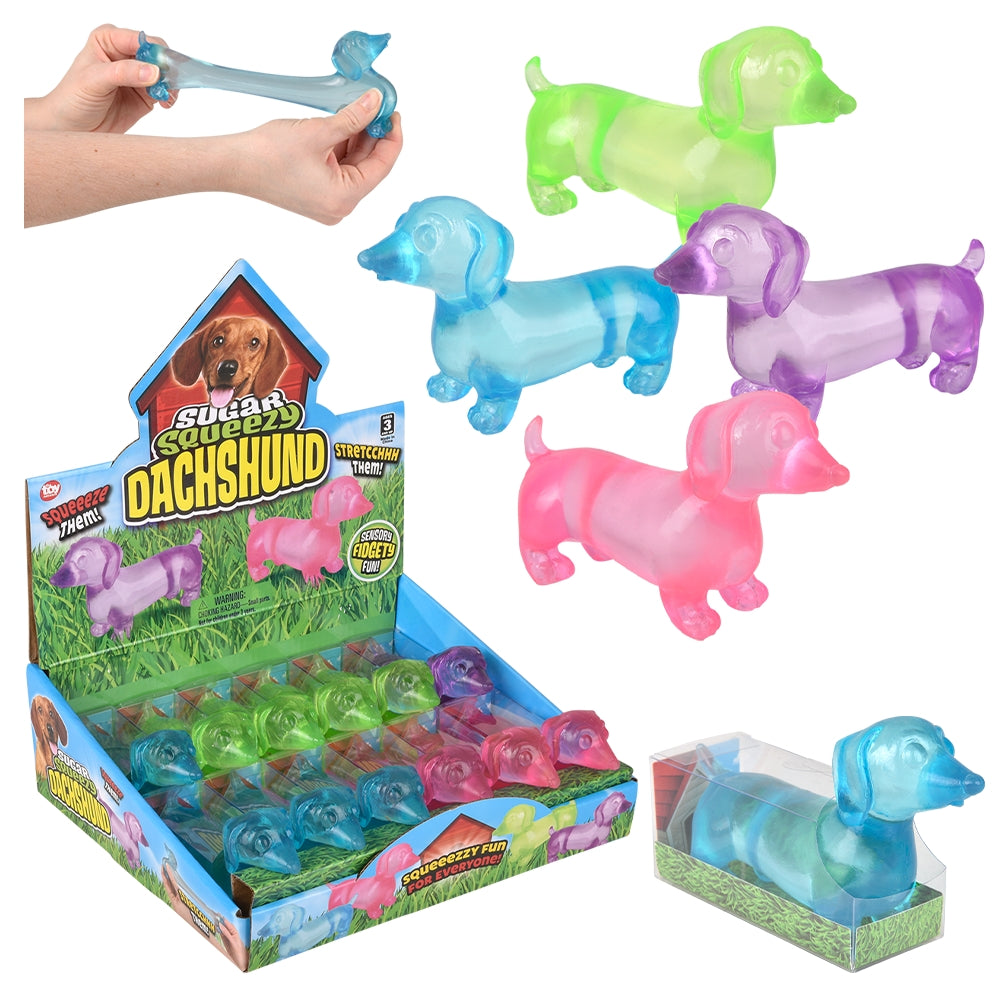 Squeezy Sugar Dachshund 4.5"