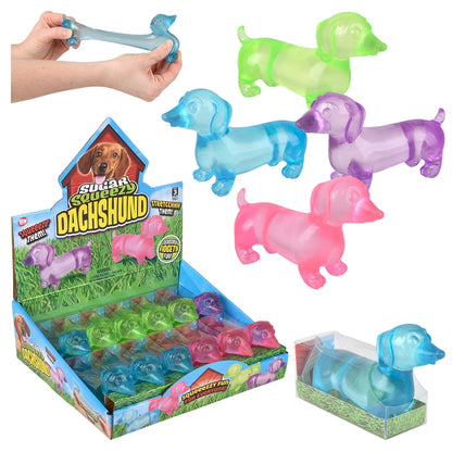 Squeezy Sugar Dachshund 4.5"