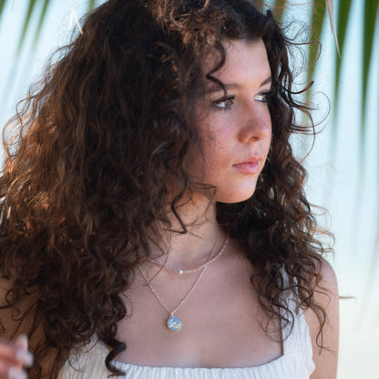 "Celebrate" Silver Wave Necklace Set