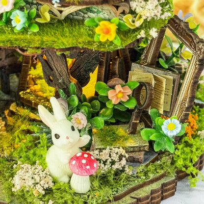 DIY Miniature House Kit: Fairytale Treehouse