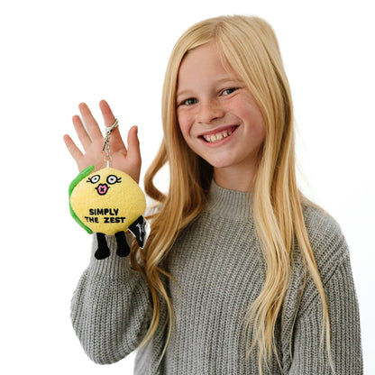 Simply The Zest Funny Plush Bag Charm  Soft Toy Cute Gift