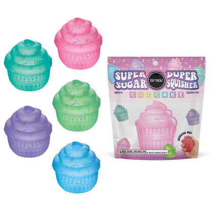 Super Duper Sugar Squisher - Sprinkle Filled Cupcakes