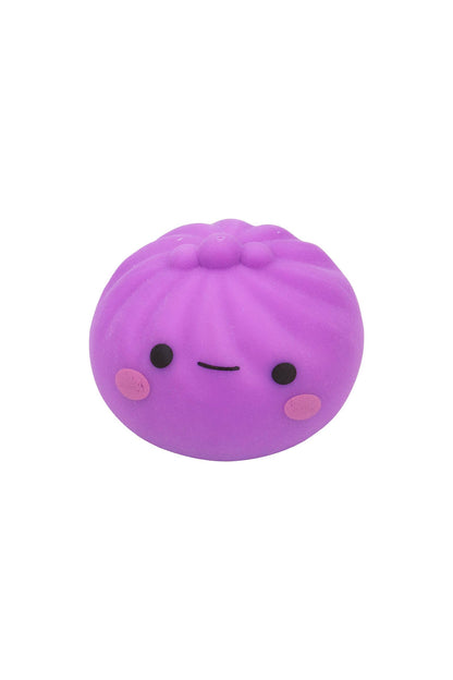 Mini Solid Bao Dumpling Soft Slime Filled Squishy - 2 Inch