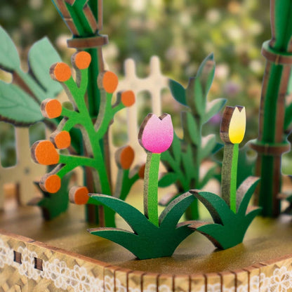 DIY Flower light Kit: Red Rose